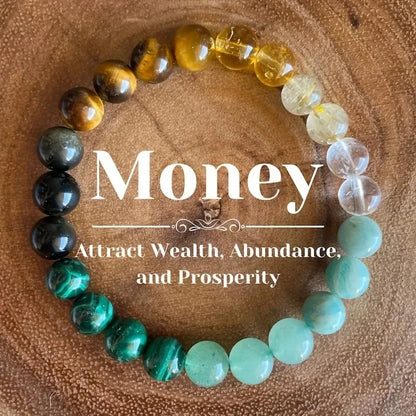 Money Magnetic Bracelet ✦ Wealth & Abundance Energy